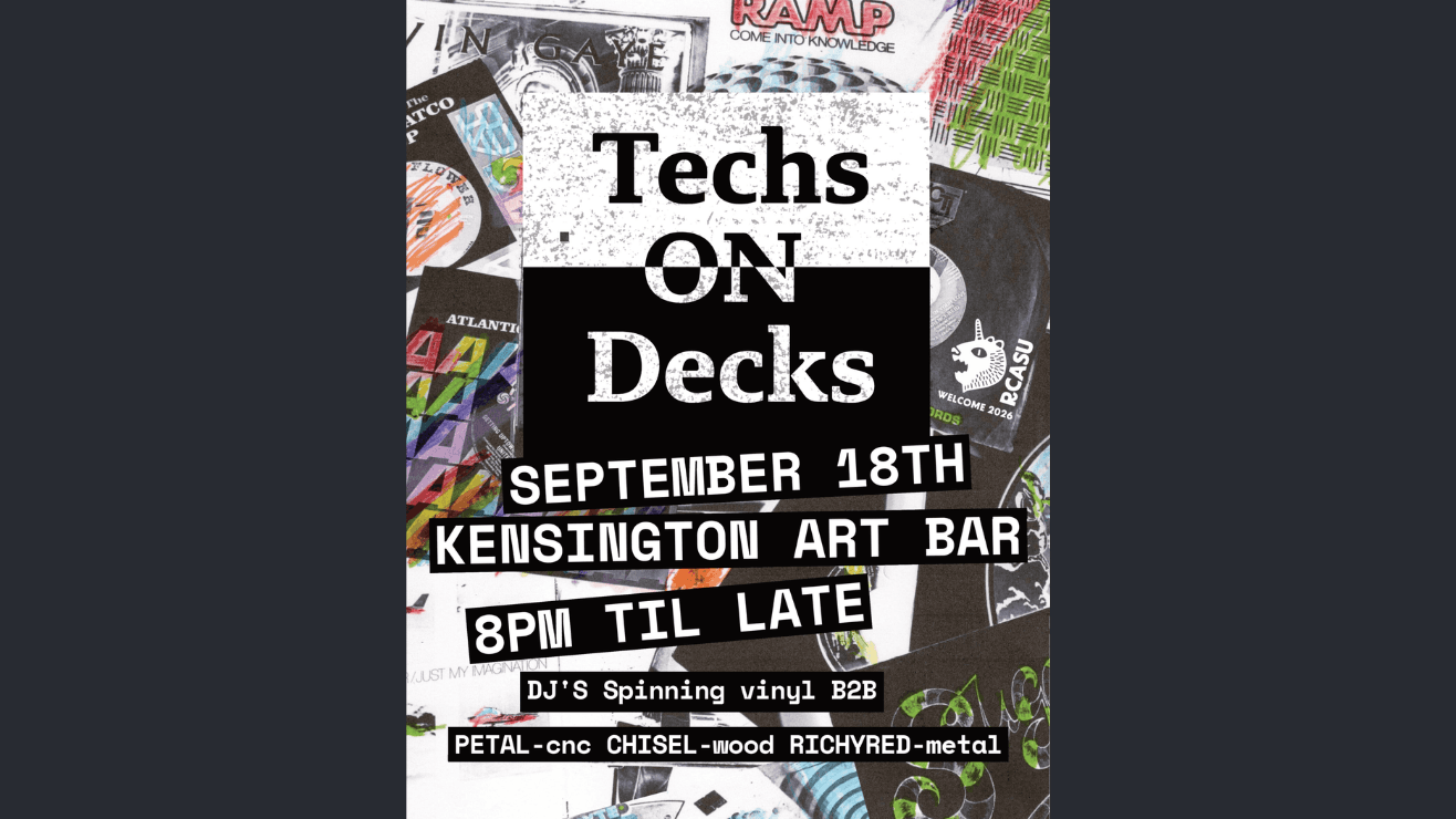 Techs on Decks at the ArtBar